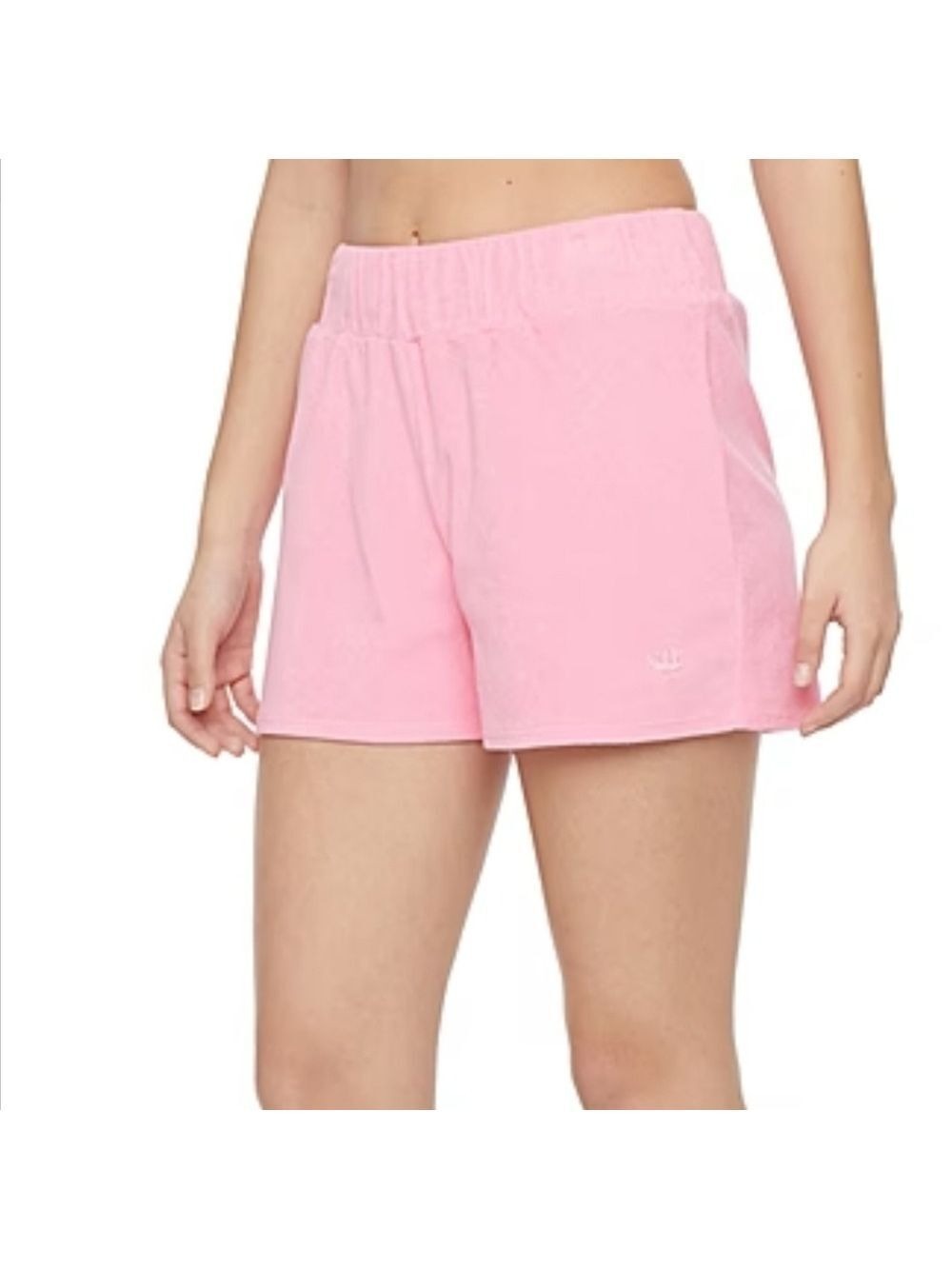 JUICY BY JUICY COUTURE PLUS TOWEL TERRY MID RISE PULL-ON SHORTS IN, XL & 2X